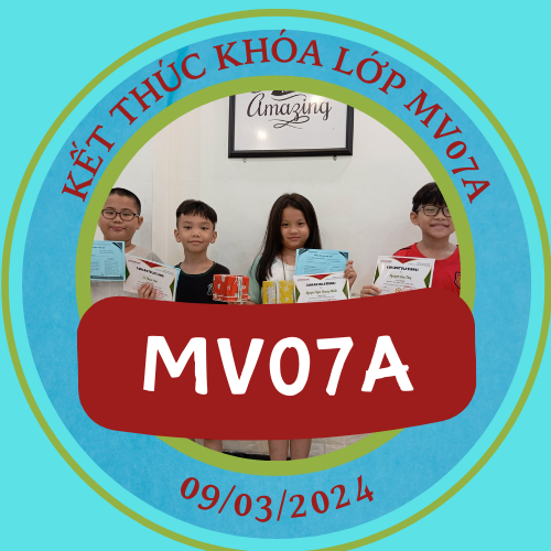 Kết thúc khóa lớp MV07A